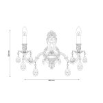 Бра Lucia Tucci Firenze W141.2 Coffe Gold