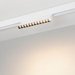 Трековый светильник Arlight MAG-ORIENT-LASER-FOLD-S230-12W Warm3000 (WH, 30 deg, 48V) 035866(1)