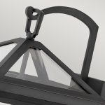 Уличный настенный светильник Hinkley QN-ALFORD-PLACE2-M-MB