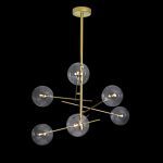 Люстра на штанге Delight Collection Globe Mobile 9307P-6A gold