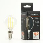 Лампа светодиодная Feron LB-1706 E14 6W 4000K 51257