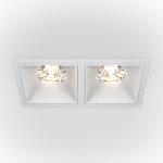 Встраиваемый светильник Maytoni Technical Alfa LED DL043-02-15W4K-SQ-W
