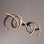 Подвесной светильник Delight Collection Fluire MD8690-2C dark bronze