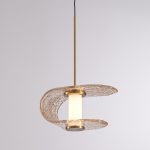 Подвесной светильник Delight Collection MD24020901-1A gold/cognac