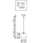 Подвесной светильник Lightstar Sferetta 801018
