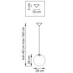 Подвесной светильник Lightstar Sferetta 801028
