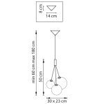 Подвесной светильник Lightstar Sferetta 801039