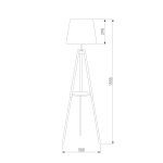 Торшер TK Lighting 1090 Lozano 1 00000073263