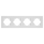 Рамка на 4 поста пластиковая Arlight FRM-PERIO-PL-4-WH 049758