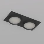 Встраиваемый светильник Denkirs Flat DK2092-BK