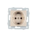 Механизм электрической розетки Arlight SCT-MEU1-PL-GD-V (250V, 16A) 049817