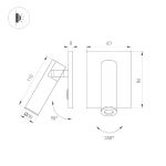 Спот Arlight SP-READER-S60x86-3W Warm2700 (BK, 20 deg, 230V) 052938