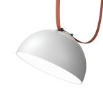 Трековый однофазный светильник Denkirs Belty Flow DK5562-WH+BK