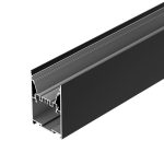 Алюминиевый профиль Arlight LINE-5075-HONEYCOMB-2000 BLACK 044874