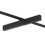 Трековый однофазный светильник Denkirs Edder DK6634-BK