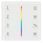 Панель Arlight Sens Smart-P22-RGBW White (12-24V, 4x3A, 2.4G) 025168