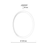 Настенно-потолочный светильник Sonex Pale Jolly 7776/ELN