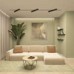 Трековый однофазный светильник Denkirs Edder DK6644-BK