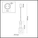 Подвесной светильник Lumion Verona 6503/1A