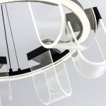 Подвесная люстра LED4U L7707-600 BK