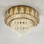 Потолочная люстра LED4U L9437-500 GD с УД