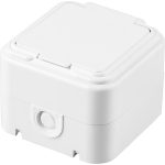 Розетка 1-местная с крышкой Stekker 32740