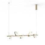 Подвесная люстра Delight Collection P0675-5D s-gold