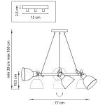 Подвесная люстра Lightstar ACROBATA 761164