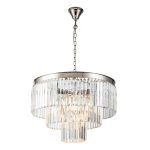 Подвесная люстра iLamp Triumph 7383/8P Nickel