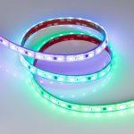 Светодиодная герметичная лента Arlight SPI-PFS-B60-12mm 12V RGB-PX3-BPT (12 W/m, IP68, 5060, 5m) 039177