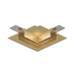 Угловой соединитель для магнитного шинопровода Denkirs Shine Hide TR5705-SB
