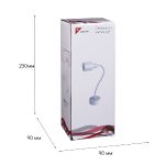 Гибкое бра Reluce 86202-9.2-001MN LED5W WT