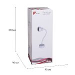 Гибкое бра Reluce 86203-9.2-001MN LED5W WT