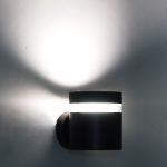 Уличный настенный светильник Reluce 86226-9.2-001CT GX53 BK