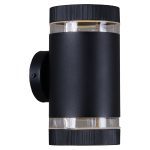 Уличный настенный светильник Reluce 86226-9.2-002CT 2*GX53 BK