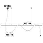 Светодиодный гибкий неон Novotech Ramo 170-265В 38Вт 3000K 3м IP20 359132