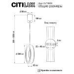 Подвесной светильник Citilux Дуэт CL719000