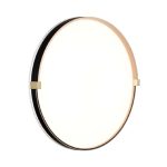 Настенно-потолочный светильник Sonex Olidi black 7647/DL