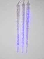 Светодиодная гирлянда (11125) Uniel занавес Сосульки 220V синий ULD-E3005-300/DTK BLUE IP44 ICICLE