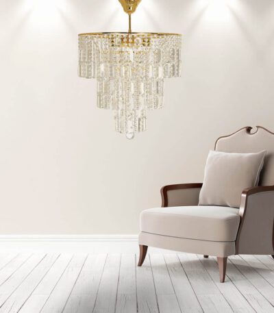 Люстра на штанге Arti Lampadari Napoli E 1.5.46.501 G