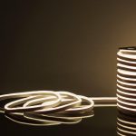 Светодиодный гибкий неон Elektrostandard 220V 9,6W 120Led 2835 IP67 односторонний дневной белый, 50 м 4690389167454 a052994