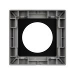 Рамка 1-местная алюминиевая Arlight FRM-PRESTO-ALR-1-GR 043877