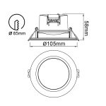 Встраиваемый светильник Mantra Yucatan 8849