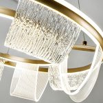 Подвесная люстра LED4U L7706-630 GD