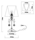 Кронштейн (08110) Uniel UFP-C23BN-190 Black