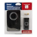 Звонок электронный (UL-00006437) Uniel UDB-092W-R1T1-36S-BL