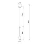 Подвесной светильник Mantra Fugaz 8950