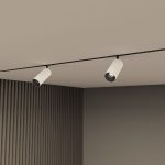 Трековый однофазный светильник Denkirs Smart Spot DK8041-BW+BK