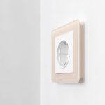 Рамка на 1 пост Werkel Acrylic айвори 4690389186271 W0012743