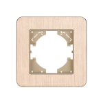 Рамка алюминиевая на 1 пост Arlight FRM-AKIRY-AL-1-GD 049683